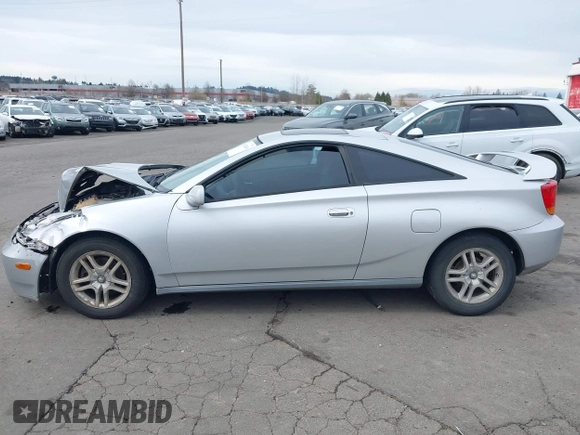 2001 Toyota Celica GT with VIN JTDDR32T410098001, listed as a IAAI auction lot 41820456 with 239,296 mi miles. Bid and sale history available at carsss.com. Image 14.