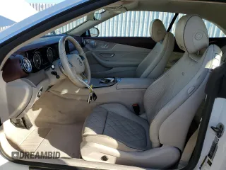 2018 Mercedes-Benz E-Class E 400 with VIN WDD1K6FB5JF052657, listed as a Copart auction lot 46837775 with 36,599 mi miles and Salvage Title. Bid and sale history available at carsss.com. Image 7.