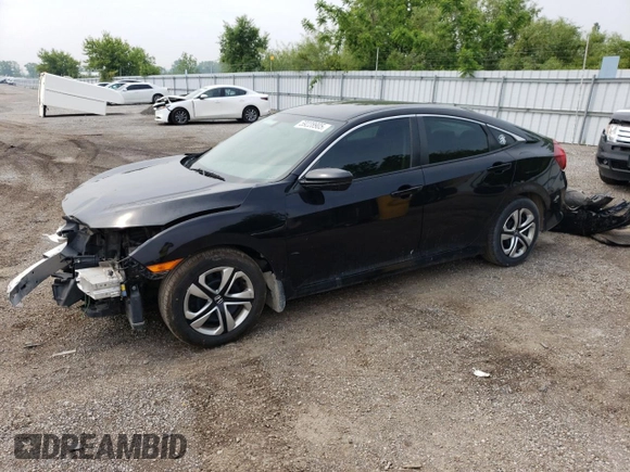 2017 Honda Civic LX z VIN 2HGFC2F55HH030250, wystawiony jako Copart lot #59228905 z przebiegiem 148 692 mil mil oraz Szkoda całkowita • Salvage title. Historia ofert i sprzedaży dostępna na DreamBid. Obrazek 1.
