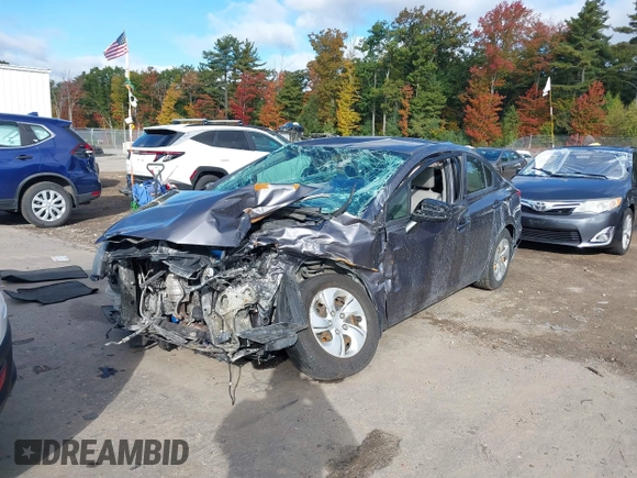 2014 Honda Civic Sedan LX with VIN 19XFB2F52EE019330, listed as a IAAI auction lot 40557827 with 169,656 mi miles. Bid and sale history available at carsss.com. Image 18.