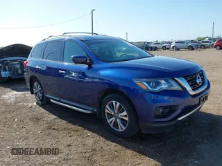 2019 Nissan Pathfinder SV z VIN 5N1DR2MN5KC651971, wystawiony jako IAAI lot #41997367 z przebiegiem 84 439 mil mil oraz . Historia ofert i sprzedaży dostępna na DreamBid. Obrazek 1.