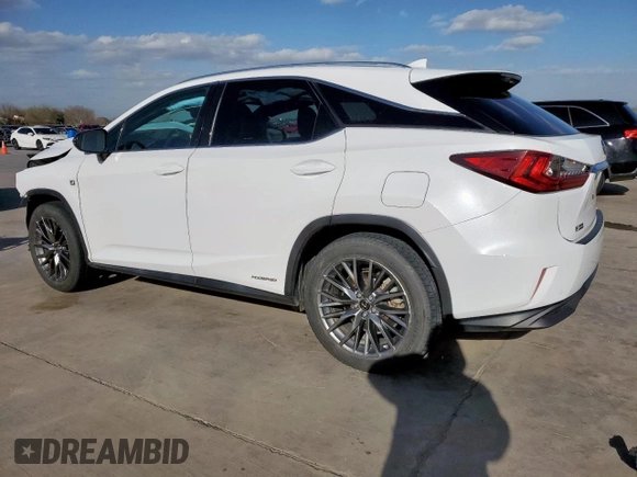2017 Lexus RX with VIN 2T2BGMCAXHC011486, listed as a Copart auction lot 49840575 with 100,774 mi miles and Salvage Title. Bid and sale history available at carsss.com. Image 2.