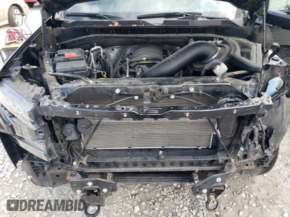 2021 Chevrolet Silverado 1500 LT with VIN 1GCRYDED6MZ118803, listed as a Copart auction lot 79291124 with 46,721 mi miles and Salvage Title. Bid and sale history available at DreamBid. Image 11.