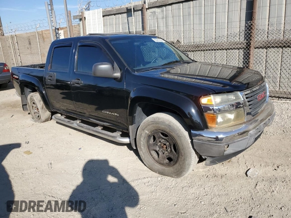 2005 GMC Canyon 1SF SLE Z71 with VIN 1GTDT136X58194608, listed as a Copart auction lot 83257094 with 260,923 mi miles and Salvage Title. Bid and sale history available at carsss.com. Image 4.