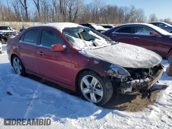 2010 Ford Fusion SPORT with VIN 3FAHP0KC6AR201723, listed as a Copart auction lot 43607855 with 0 mi miles and Clean Title. Bid and sale history available at carsss.com. Image 4.