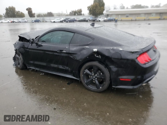 2021 Ford Mustang EcoBoost with VIN 1FA6P8THXM5110929, listed as a Copart auction lot 45425395 with 73,587 mi miles and Salvage Title. Bid and sale history available at carsss.com. Image 2.