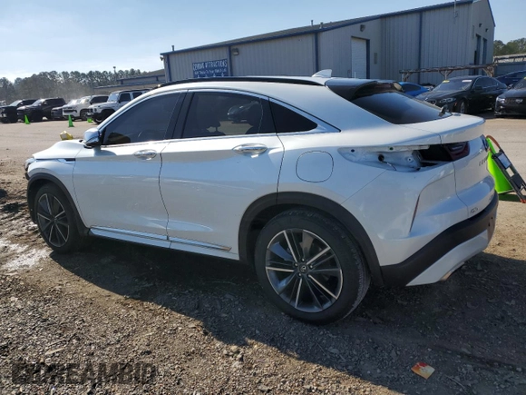 2024 Infiniti QX55 Sensory with VIN 3PCAJ5LR7RF112348, listed as a Copart auction lot 87254614 with 14,051 mi miles and Salvage Title. Bid and sale history available at DreamBid. Image 2.