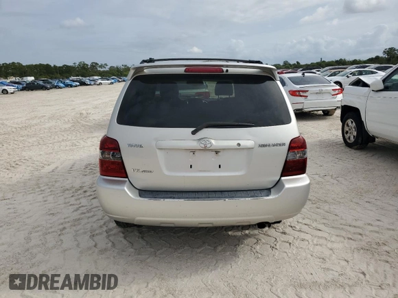 2004 Toyota Highlander z VIN JTEEP21A040016012, wystawiony jako Copart lot #69459044 z przebiegiem 269 918 mil mil oraz Czysty tytuł • Clean title. Historia ofert i sprzedaży dostępna na DreamBid. Obrazek 6.