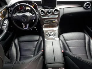 2018 Mercedes-Benz C 300 with VIN WDDWF4JB4JR346460, listed as a Copart auction lot 55768375 with 120,508 mi miles and Salvage title. Bid and sale history available at DreamBid. Image 8.