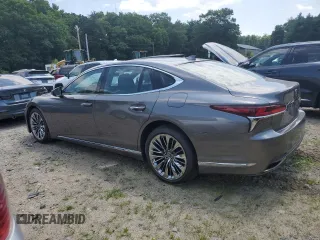 2019 Lexus LS with VIN JTHC51FF7K5007211, listed as a Copart auction lot 59156954 with 0 mi miles and Salvage Title. Bid and sale history available at carsss.com. Image 2.