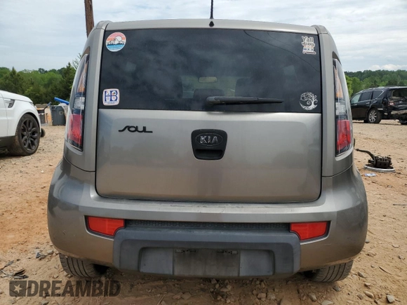 2011 Kia Soul + with VIN KNDJT2A26B7340545, listed as a Copart auction lot 54423915 with 131,540 mi miles and Salvage Title. Bid and sale history available at DreamBid. Image 6.