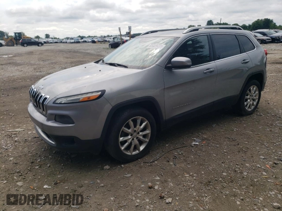 2016 Jeep Cherokee Limited with VIN 1C4PJMDB0GW210068, listed as a Copart auction lot 65023435 with 190,414 mi miles and Clean title. Bid and sale history available at DreamBid. Image 1.