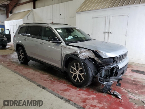 2024 Jeep Grand Cherokee Limited with VIN 1C4RJKBG6R8560727, listed as a Copart auction lot 59752305 with Not provided miles and Clean title. Bid and sale history available at DreamBid. Image 4.