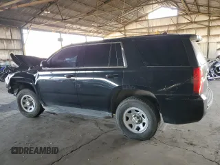 2015 Chevrolet Tahoe Commercial with VIN 1GNSK3EC5FR293350, listed as a Copart auction lot 83570834 with Not provided miles and Salvage title. Bid and sale history available at DreamBid. Image 2.