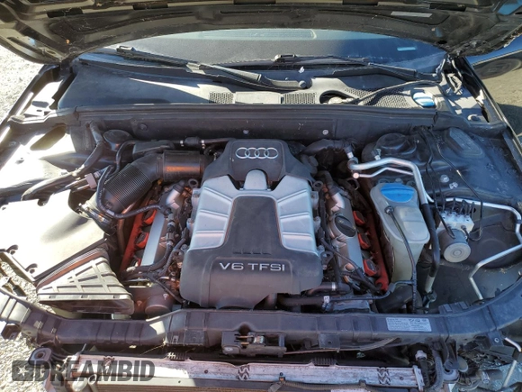2014 Audi S4 Premium Plus with VIN WAUBGAFL7EA058438, listed as a Copart auction lot 77026174 with 140,847 mi miles and Salvage Title. Bid and sale history available at carsss.com. Image 11.