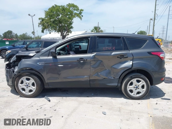 2018 Ford Escape S with VIN 1FMCU0F7XJUA16377, listed as a IAAI auction lot 42080136 with 81,060 mi miles and . Bid and sale history available at carsss.com. Image 15.
