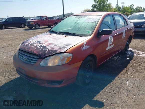 2004 Toyota Corolla CE with VIN 2T1BR32E44C296063, listed as a IAAI auction lot 42144391 with 299,999 mi miles and . Bid and sale history available at DreamBid. Image 17.