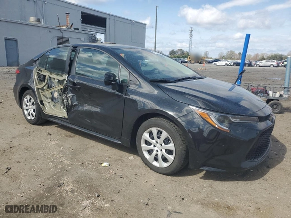 2022 Toyota Corolla LE with VIN 5YFEPMAE9NP380309, listed as a Copart auction lot 51292385 with 18,273 mi miles and Salvage Title. Bid and sale history available at carsss.com. Image 4.