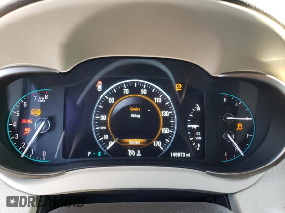 2016 Buick LaCrosse Premium II with VIN 1G4GF5G32GF152634, listed as a Copart auction lot 82438454 with 149,973 mi miles and Salvage Title. Bid and sale history available at carsss.com. Image 9.