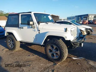 2018 Jeep Wrangler Sahara with VIN 1C4AJWBG2JL821132, listed as a IAAI auction lot 42523688 with 86,244 mi miles and . Bid and sale history available at DreamBid. Image 1.