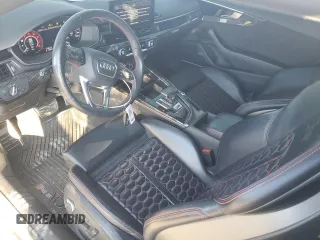 2021 Audi RS 5 z VIN WUANWAF5XMA903675, wystawiony jako Copart lot #86527284 z przebiegiem 27 445 mil mil oraz Szkoda całkowita • Salvage title. Historia ofert i sprzedaży dostępna na DreamBid. Obrazek 8.