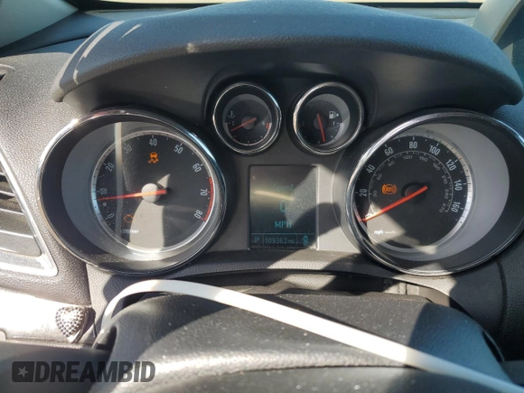 2016 Buick Encore with VIN KL4CJASB7GB682463, listed as a Copart auction lot 49247365 with 109,362 mi miles and Salvage Title. Bid and sale history available at carsss.com. Image 9.