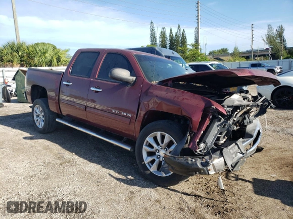 2013 Chevrolet Silverado 1500 LT with VIN 3GCPCSEA5DG293494, listed as a Copart auction lot 64672244 with 78,219 mi miles and Salvage Title. Bid and sale history available at DreamBid. Image 4.