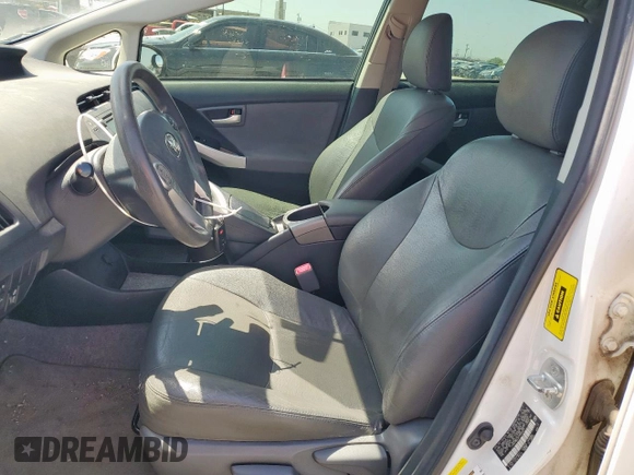 2012 Toyota Prius One with VIN JTDKN3DU6C0334031, listed as a Copart auction lot 52438865 with 194,467 mi miles and Salvage Title. Bid and sale history available at carsss.com. Image 7.