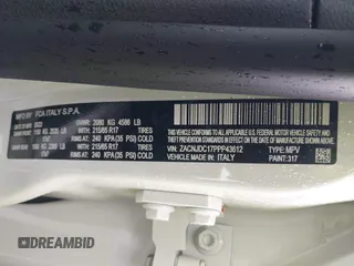 2023 Jeep Renegade Trailhawk z VIN ZACNJDC17PPP43612, wystawiony jako IAAI lot #42486733 z przebiegiem 17 658 mil mil oraz . Historia ofert i sprzedaży dostępna na DreamBid. Obrazek 9.