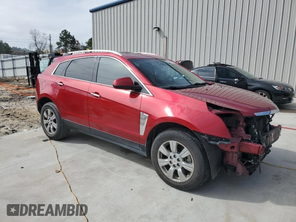 2015 Cadillac SRX Luxury Collection with VIN 3GYFNBE37FS640339, listed as a Copart auction lot 46057145 with 119,345 mi miles and Salvage Title. Bid and sale history available at DreamBid. Image 4.