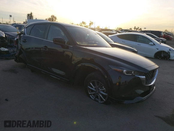 2024 Mazda CX-5 2.5 S Carbon Edition with VIN JM3KFBCL7R0489347, listed as a IAAI auction lot 40786256 with 3,722 mi miles. Bid and sale history available at carsss.com. Image 1.