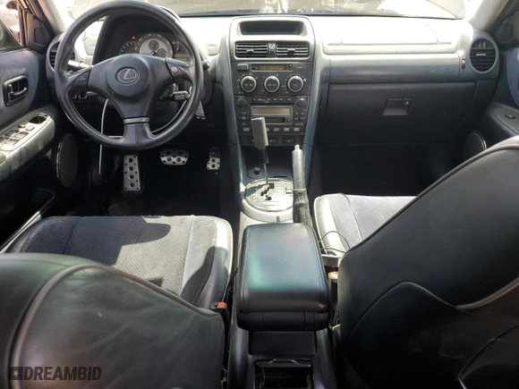 2002 Lexus IS 300 with VIN JTHBD192120057204, listed as a Copart auction lot 56220534 with 181,601 mi miles and Salvage Title. Bid and sale history available at carsss.com. Image 8.