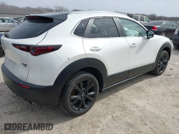 2022 Mazda CX-30 2.5 Turbo with VIN 3MVDMBAY3NM400501, listed as a IAAI auction lot 41840120 with 34,150 mi miles and . Bid and sale history available at carsss.com. Image 4.