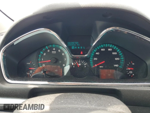 2016 Chevrolet Traverse LT with VIN 1GNKVGKD0GJ106723, listed as a Copart auction lot 61208615 with 108,416 mi miles and Salvage title. Bid and sale history available at DreamBid. Image 9.