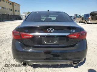2021 Infiniti Q50 Pure with VIN JN1EV7AP1MM701174, listed as a Copart auction lot 49970925 with 68,668 mi miles and Non Repairable. Bid and sale history available at DreamBid. Image 6.