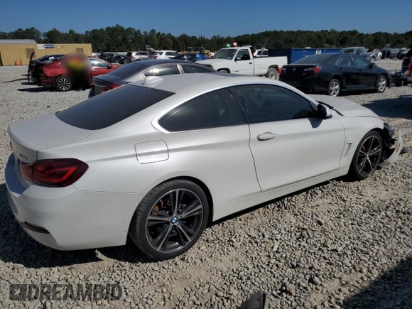 2020 BMW 4 Series 430i with VIN WBA4W3C03LAG91519, listed as a Copart auction lot 81572414 with 95,854 mi miles and Salvage title. Bid and sale history available at DreamBid. Image 3.