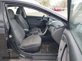 2013 Hyundai Elantra Limited PZEV with VIN 5NPDH4AE6DH280317, listed as a IAAI auction lot 42070870 with 107,063 mi miles. Bid and sale history available at carsss.com. Image 5.