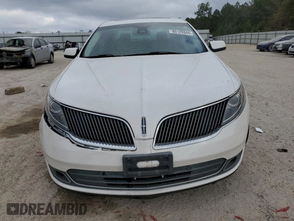 2013 Lincoln MKS EcoBoost with VIN 1LNHL9FT0DG607721, listed as a Copart auction lot 85129344 with 158,191 mi miles and Salvage title. Bid and sale history available at DreamBid. Image 5.
