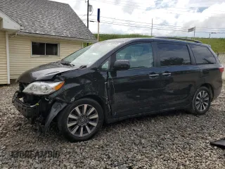 2019 Toyota Sienna XLE z VIN 5TDDZ3DC1KS221250, wystawiony jako Copart lot #59882545 z przebiegiem 85 299 mil mil oraz Szkoda całkowita • Salvage title. Historia ofert i sprzedaży dostępna na DreamBid. Obrazek 1.
