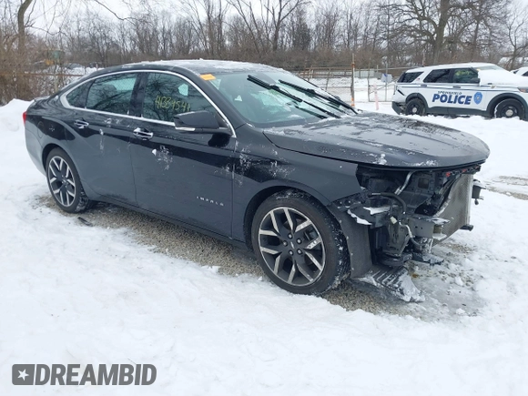 2016 Chevrolet Impala LTZ with VIN 2G1145S38G9202056, listed as a IAAI auction lot 41339541 with 118,538 mi miles. Bid and sale history available at carsss.com. Image 1.