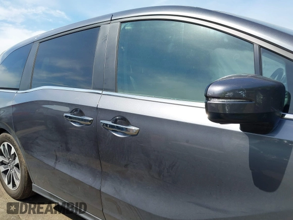 2023 Honda Odyssey EX-L z VIN 5FNRL6H67PB067555, wystawiony jako IAAI lot #42092976 z przebiegiem 14 915 mil mil oraz . Historia ofert i sprzedaży dostępna na DreamBid. Obrazek 13.