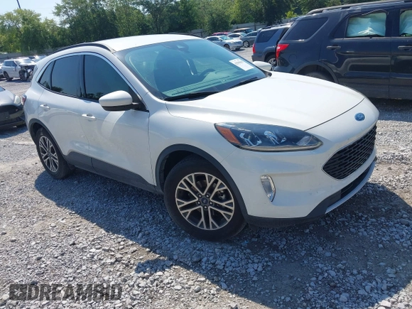 2020 Ford Escape SEL with VIN 1FMCU0H60LUC42743, listed as a IAAI auction lot 42569643 with 57,313 mi miles and . Bid and sale history available at DreamBid. Image 1.