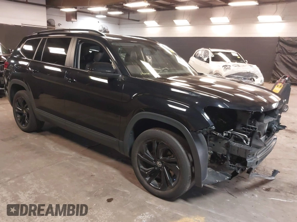 2023 Volkswagen Atlas SE с VIN 1V2KR2CA1PC545467, выставлен на аукционе IAAI как лот 42485832 с пробегом 45 315 миль миль и . История ставок и продаж доступна на DreamBid. Изображение 1.