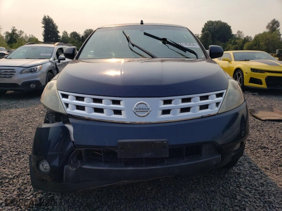 2005 Nissan Murano S with VIN JN8AZ08W35W414661, listed as a Copart auction lot 66145434 with 145,512 mi miles and Salvage Title. Bid and sale history available at carsss.com. Image 5.