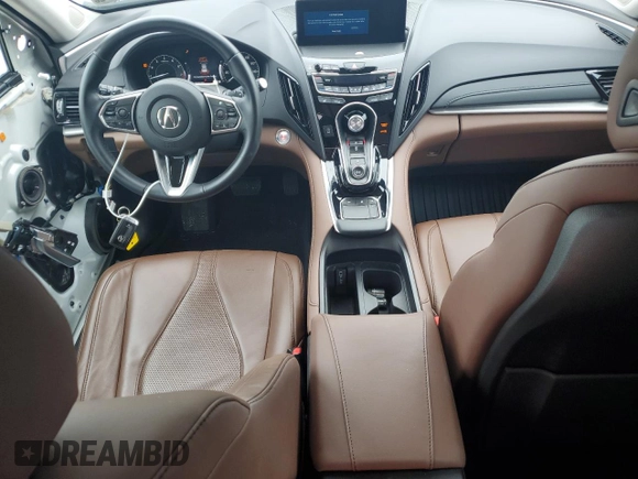 2021 Acura RDX Technology with VIN 5J8TC2H56ML030383, listed as a Copart auction lot 57360605 with 38,732 mi miles and Salvage title. Bid and sale history available at DreamBid. Image 8.