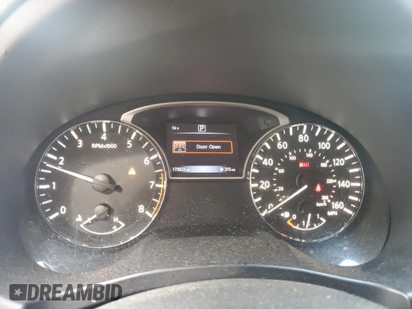 2017 Nissan Altima S with VIN 1N4AL3AP3HC115541, listed as a Copart auction lot 51718945 with 173,022 mi miles and Salvage title. Bid and sale history available at DreamBid. Image 9.