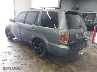 2007 Honda Pilot EX-L with VIN 2HKYF18767H514926, listed as a IAAI auction lot 41717715 with 129,927 mi miles. Bid and sale history available at carsss.com. Image 3.
