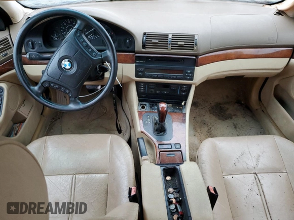 2001 BMW 5 Series 530iA with VIN WBADT63491CF12012, listed as a Copart auction lot 79866554 with 0 mi miles and Clean Title. Bid and sale history available at carsss.com. Image 8.