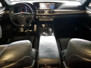2014 Lexus LS 460 with VIN JTHCL5EF2E5022881, listed as a Copart auction lot 42444115 with 105,105 mi miles and Salvage title. Bid and sale history available at DreamBid. Image 8.
