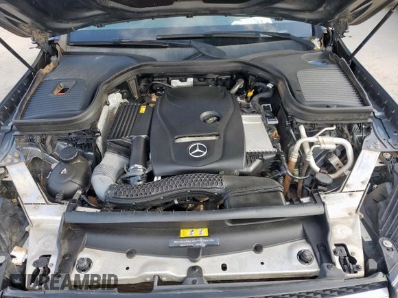 2019 Mercedes-Benz GLC 300 with VIN WDC0G4JB6KV133655, listed as a Copart auction lot 60058135 with 126,503 mi miles and Clean title. Bid and sale history available at DreamBid. Image 11.